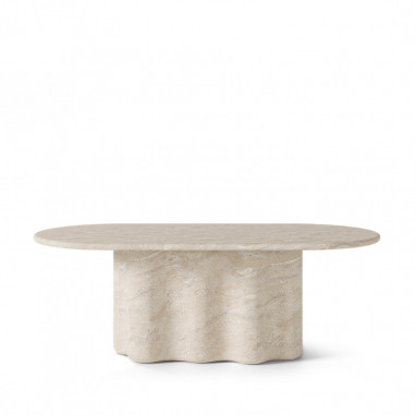 MESA LORRAINE 220 MARMOL TRAVERTINO