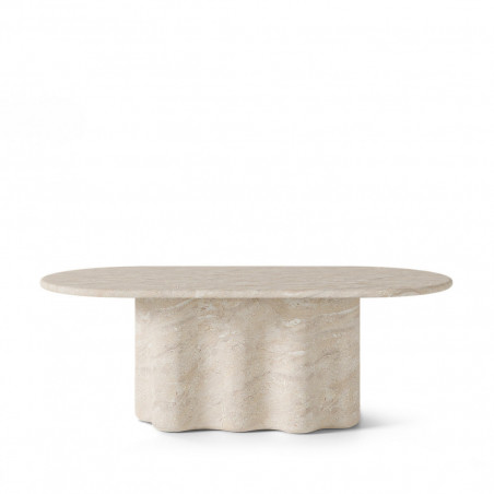 MESA LORRAINE 220 MARMOL TRAVERTINO