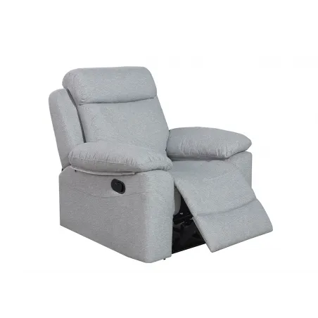 SOFA 1P RELAX TAP. GRIS MODELO OLIMPO