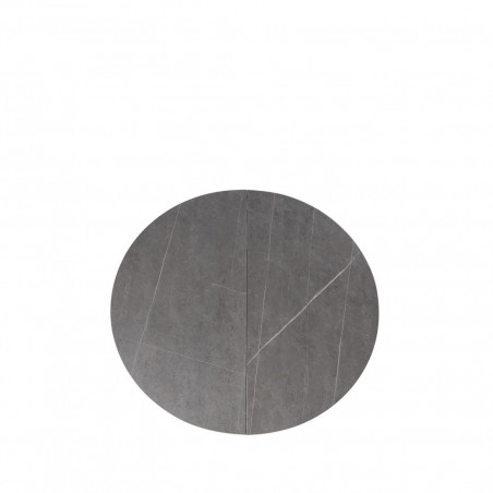 MESA LUNA 130 RED. GRIS/NEGRO