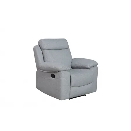 SOFA 1P RELAX TAP. GRIS MODELO OLIMPO