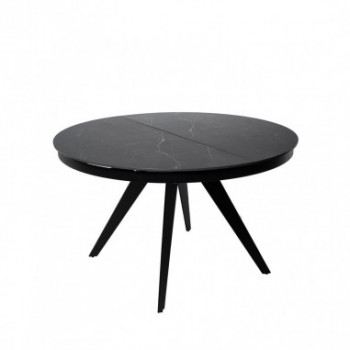 MESA LUNA 130 RED. NEGRO/NEGRO