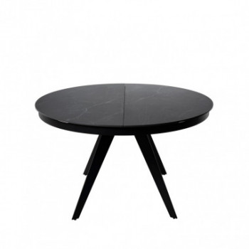 MESA LUNA 130 RED. NEGRO/NEGRO 2