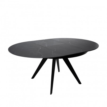 MESA LUNA 130 RED. NEGRO/NEGRO