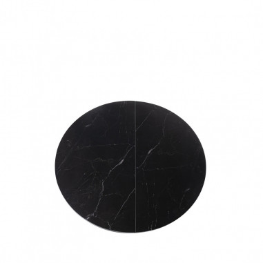 MESA LUNA 130 RED. NEGRO/NEGRO