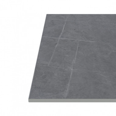 MESA ALTA SAMIRA CUADRAD.GRIS/NEGRO