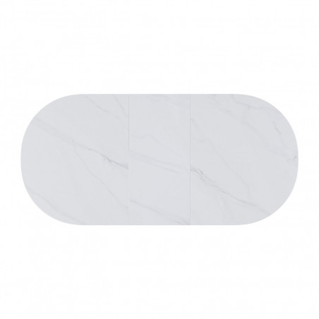 MESA VELMA 140 EXT.BLANCO/ROBLE