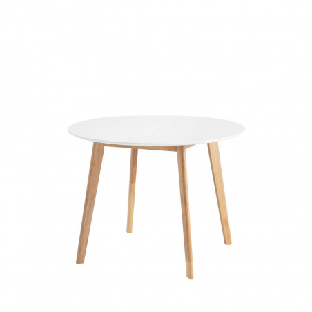 MESA MONNA 100 RED.FIJA BLANCO-ROBLE