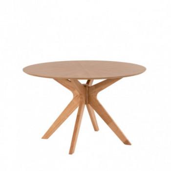 MESA CARMEL 120 RED.FIJA ROBLE