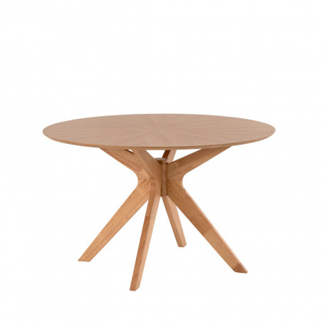 MESA CARMEL 120 RED.FIJA ROBLE