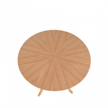 MESA CARMEL 120 RED.FIJA ROBLE 2