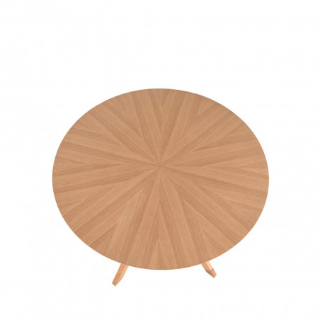 MESA CARMEL 120 RED.FIJA ROBLE