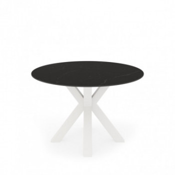 MESA FIORELLA RED.120 SAHARA/BLANCO 2