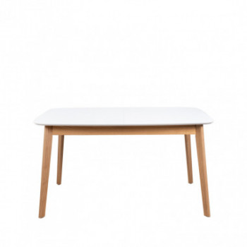 MESA KENNA 140 EXT.BLANCO-ROBLE 2