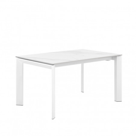 MESA TAMARA 160 EXT.CRETA/BLANCO