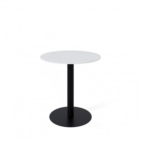 MESA BAJA LYA RED.BLANCO/NEGRO