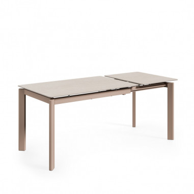 MESA CONSTANCE 140 TRAVERTINO/BEIGE