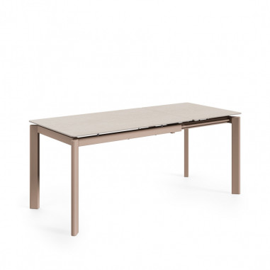 MESA CONSTANCE 140 TRAVERTINO/BEIGE