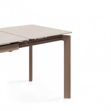 MESA CONSTANCE 140 TRAVERTINO/BEIGE