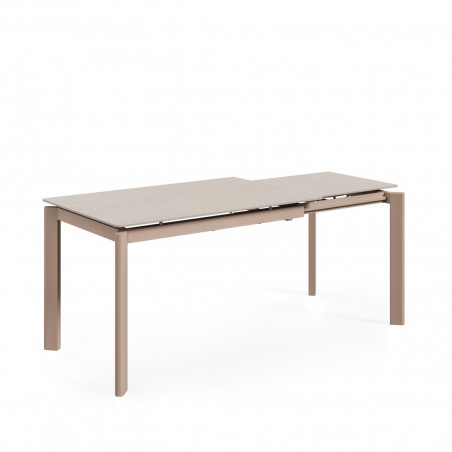 MESA CONSTANCE 140 TRAVERTINO/BEIGE