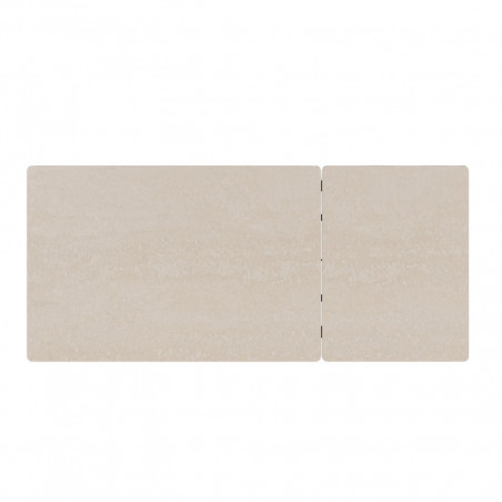 MESA CONSTANCE 140 TRAVERTINO/BEIGE