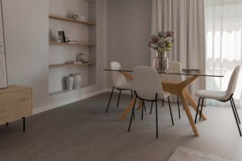 MESA DELLA 140 CRISTAL/ROBLE