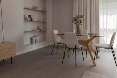 MESA DELLA 140 CRISTAL/ROBLE