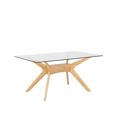 MESA DELLA 140 CRISTAL/ROBLE