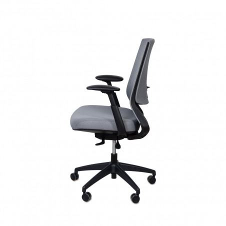 SILLA OFICINA LANCASTER GRIS