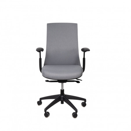 SILLA OFICINA LANCASTER GRIS