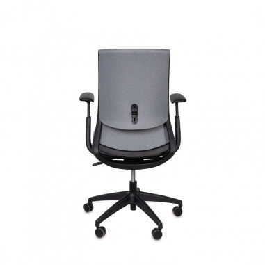 SILLA OFICINA LANCASTER GRIS