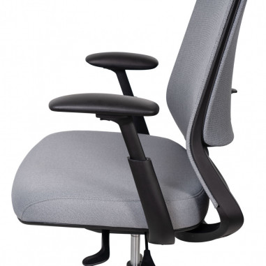 SILLA OFICINA LANCASTER GRIS