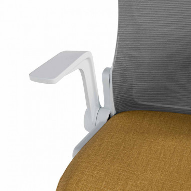 SILLA OFICINA MANCHESTER MOSTAZA