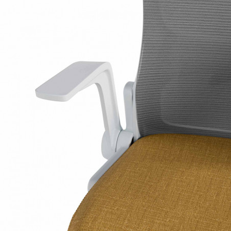 SILLA OFICINA MANCHESTER MOSTAZA