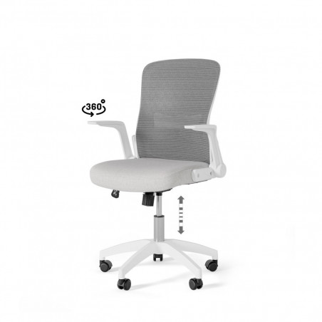 SILLA OFICINA MANCHESTER GRIS