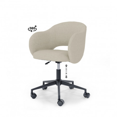 SILLA OFICINA TALLIN BEIGE