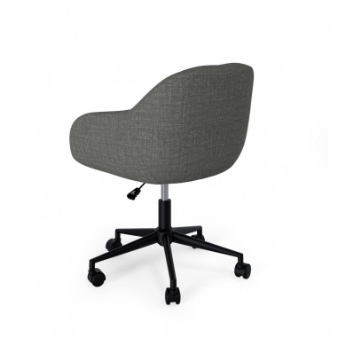 SILLA OFICINA CANTERBURY GRIS OSCURO