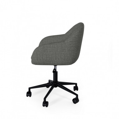 SILLA OFICINA CANTERBURY GRIS OSCURO