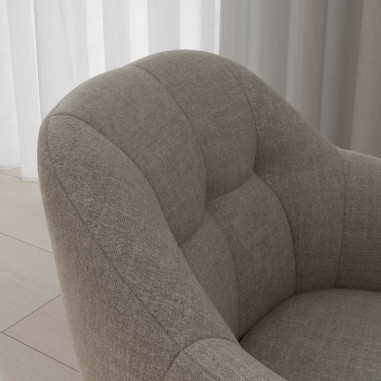 SILLA OFICINA CANTERBURY GRIS CLARO