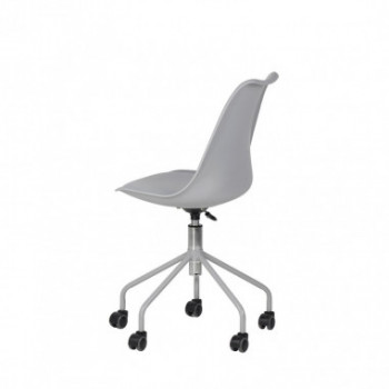 SILLA OFICINA YALE GRIS 2
