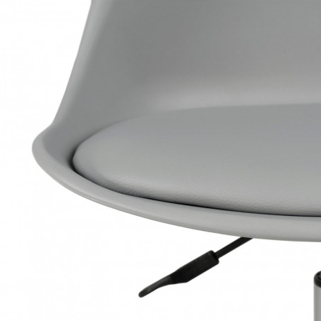 SILLA OFICINA YALE GRIS
