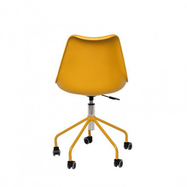SILLA OFICINA YALE MOSTAZA