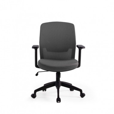 SILLA OFICINA MARYLAND GRIS