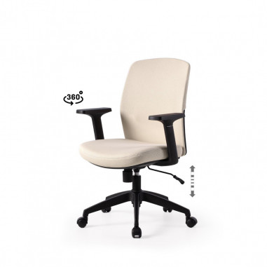 SILLA OFICINA MARYLAND BEIGE