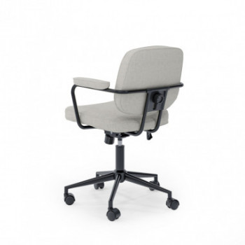SILLA OFICINA COLUMBIA GRIS CLARO 2