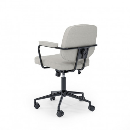 SILLA OFICINA COLUMBIA GRIS CLARO