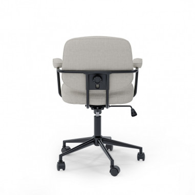SILLA OFICINA COLUMBIA GRIS CLARO