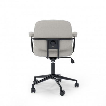 SILLA OFICINA COLUMBIA GRIS CLARO