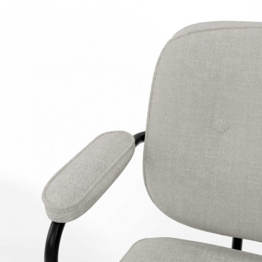 SILLA OFICINA COLUMBIA GRIS CLARO