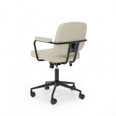 SILLA OFICINA COLUMBIA BEIGE
